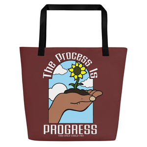 The Only Child 1983 PROGRESS Large Tote Bag
