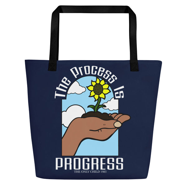 The Only Child 1983 PROGRESS Large tote bag