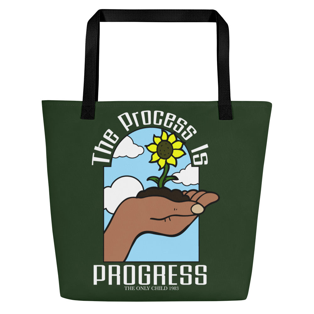 The Only Child 1983 PROGRESS Large Tote Bag