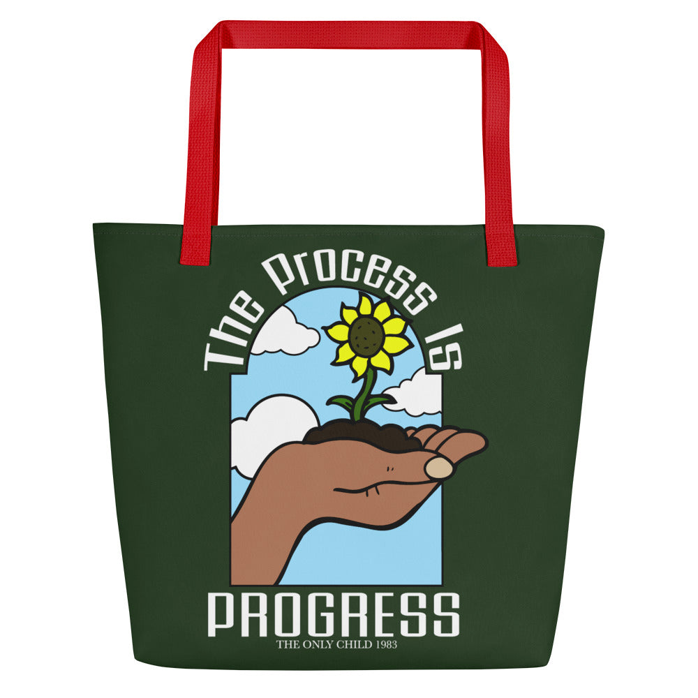 The Only Child 1983 PROGRESS Large Tote Bag