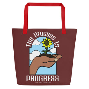 The Only Child 1983 PROGRESS Large Tote Bag