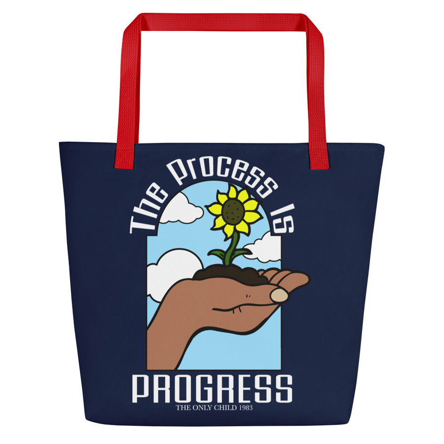 The Only Child 1983 PROGRESS Large tote bag