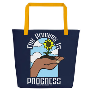 The Only Child 1983 PROGRESS Large tote bag