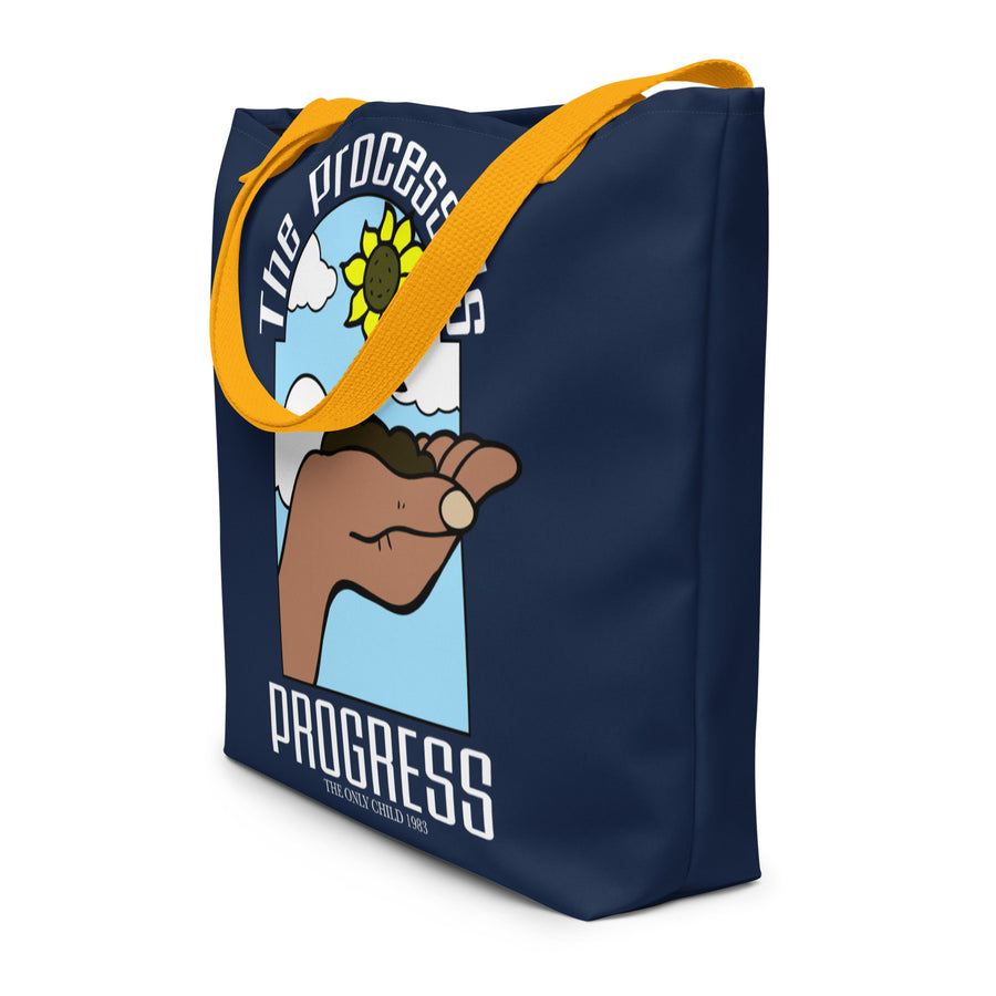 The Only Child 1983 PROGRESS Large tote bag