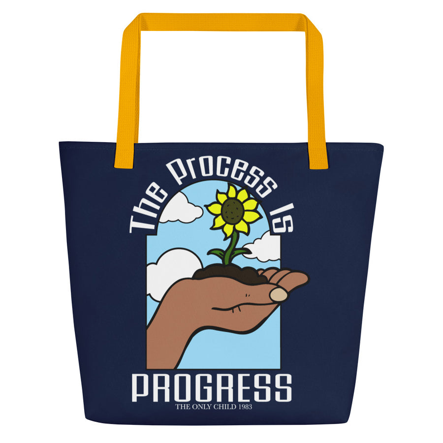 The Only Child 1983 PROGRESS Large tote bag