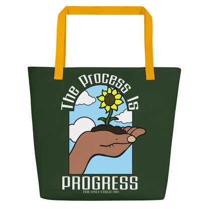 The Only Child 1983 PROGRESS Large Tote Bag