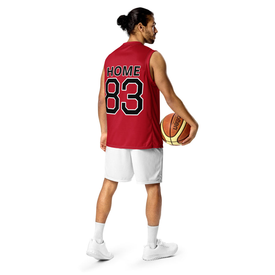 The Only Child 1983 Bighead Away Recycled unisex basketball jersey
