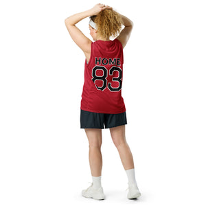 The Only Child 1983 Bighead Away Recycled unisex basketball jersey