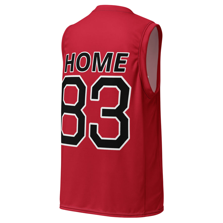 The Only Child 1983 Bighead Away Recycled unisex basketball jersey