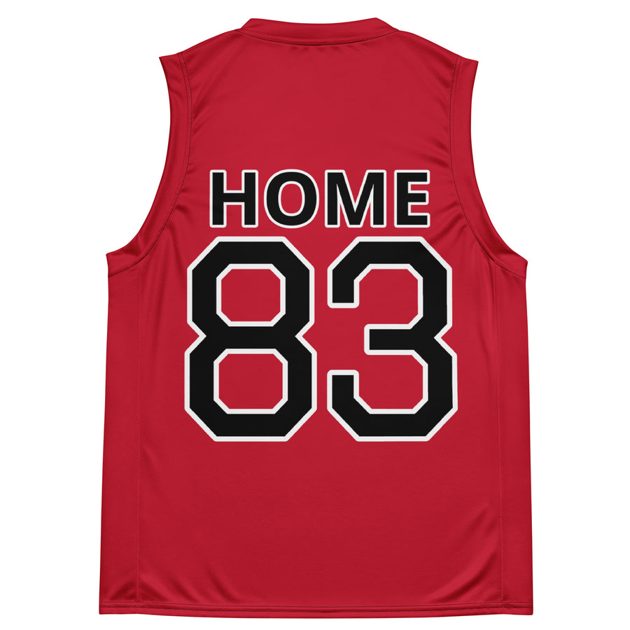 The Only Child 1983 Bighead Away Recycled unisex basketball jersey