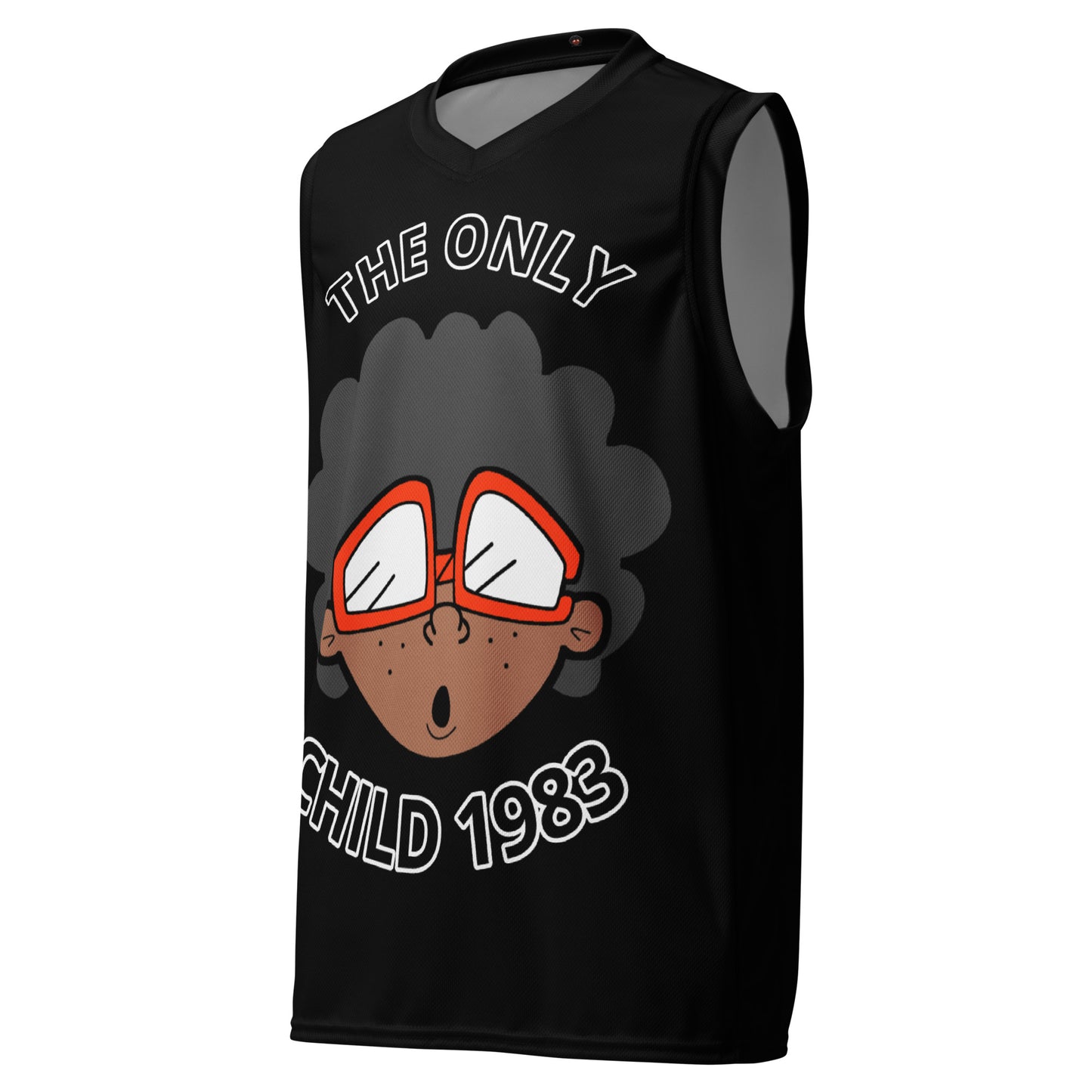 The Only Child 1983 Bighead Home Recycled unisex basketball jersey