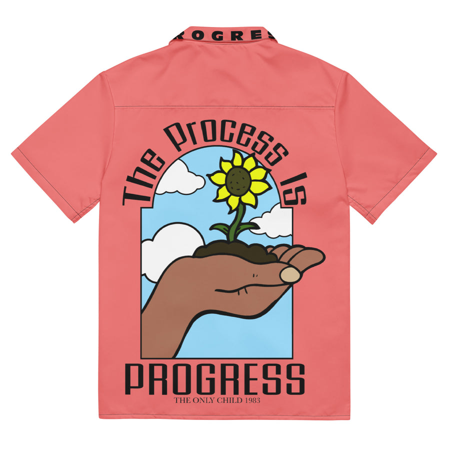 The Only Child 1983 PROCESS/PROGRESS Unisex button shirt