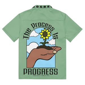 The Only Child 1983 PROCESS/PROGRESS Unisex button shirt