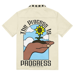 The Only Child 1983 PROCESS/PROGRESS Unisex button shirt
