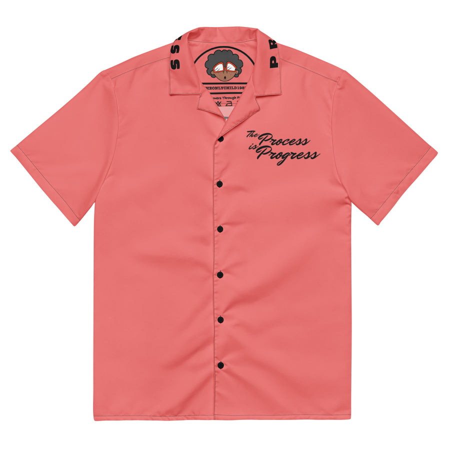 The Only Child 1983 PROCESS/PROGRESS Unisex button shirt