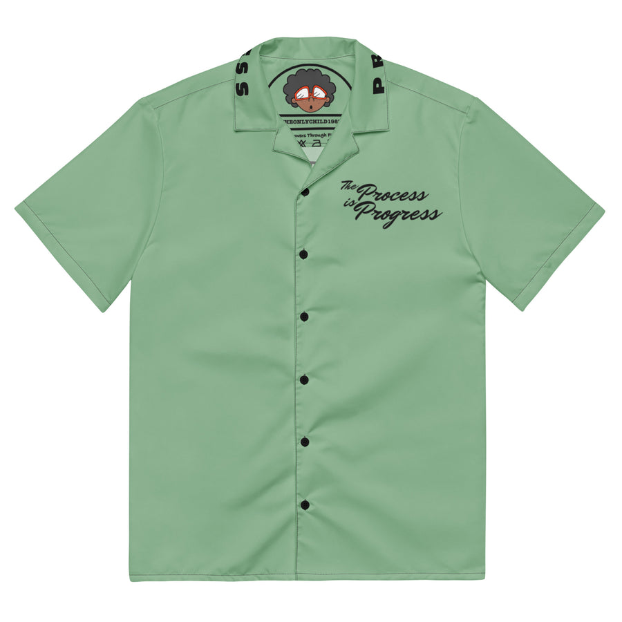The Only Child 1983 PROCESS/PROGRESS Unisex button shirt