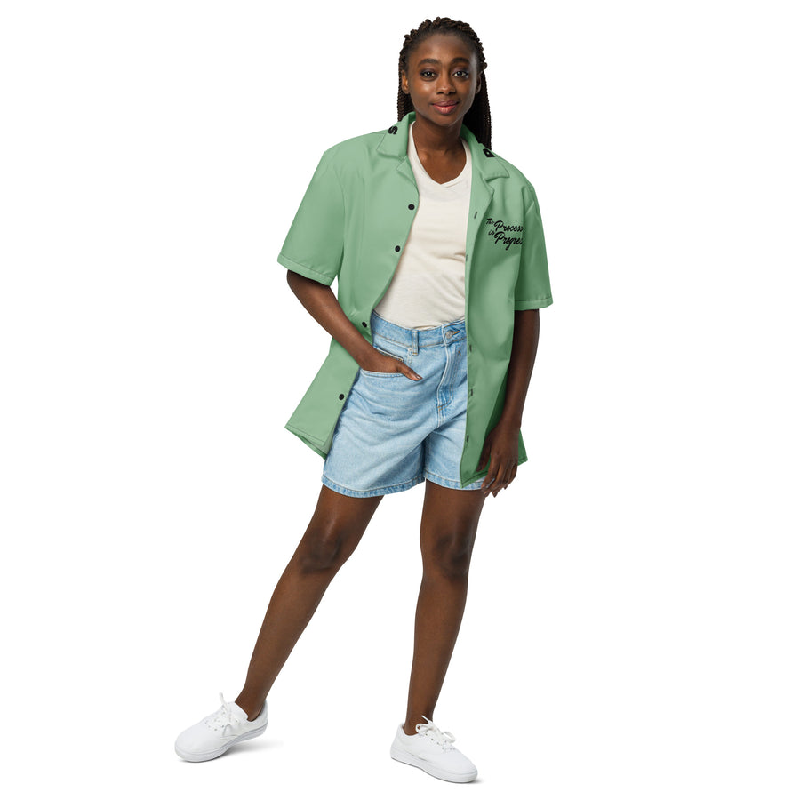 The Only Child 1983 PROCESS/PROGRESS Unisex button shirt