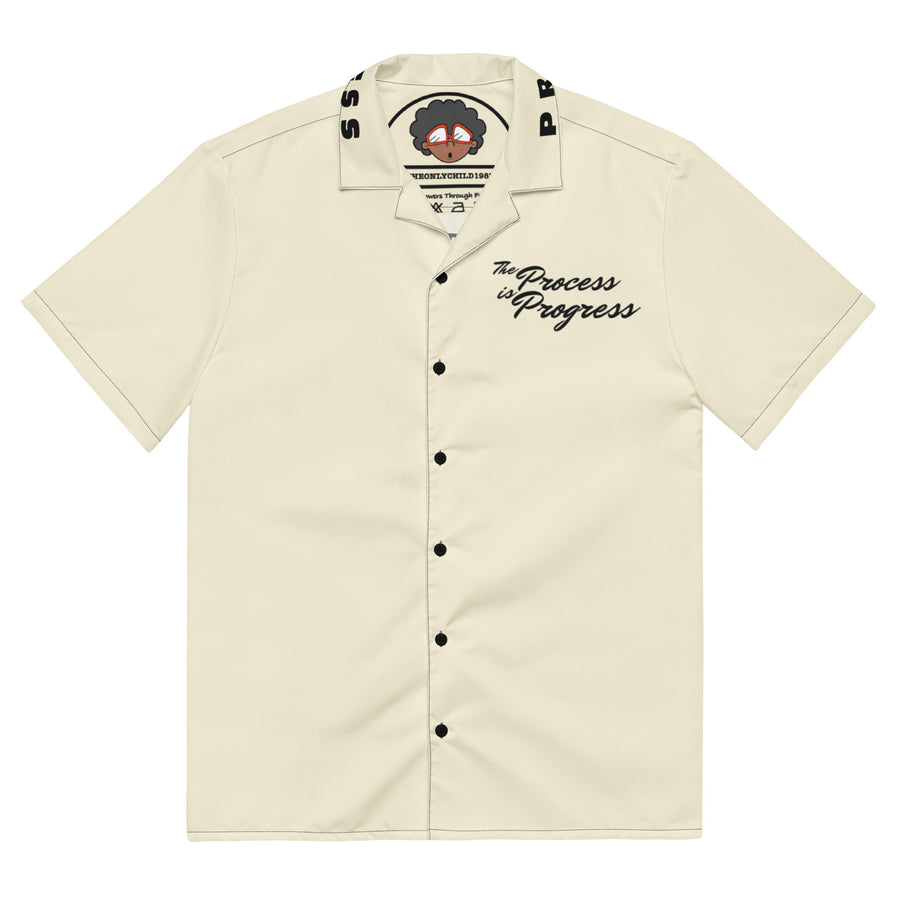 The Only Child 1983 PROCESS/PROGRESS Unisex button shirt