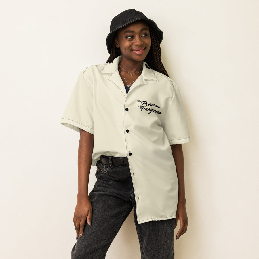 The Only Child 1983 PROCESS/PROGRESS Unisex button shirt