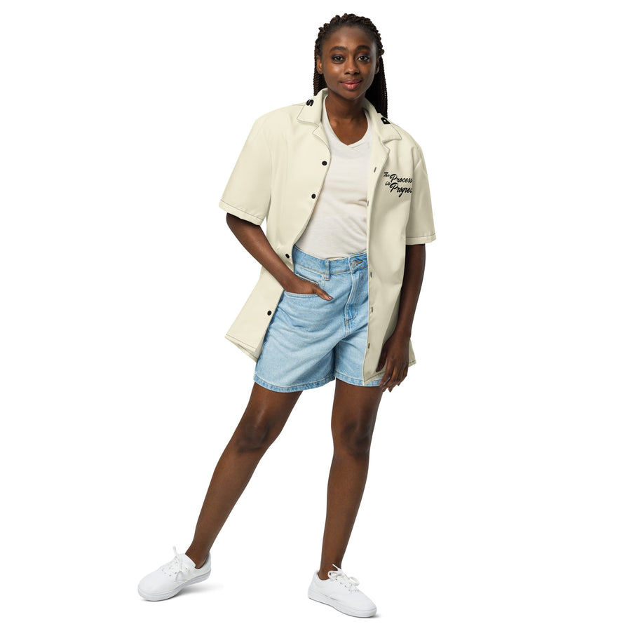 The Only Child 1983 PROCESS/PROGRESS Unisex button shirt