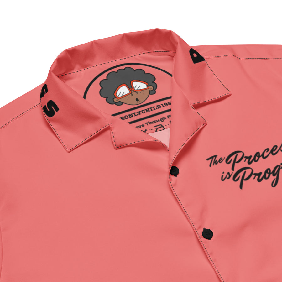 The Only Child 1983 PROCESS/PROGRESS Unisex button shirt