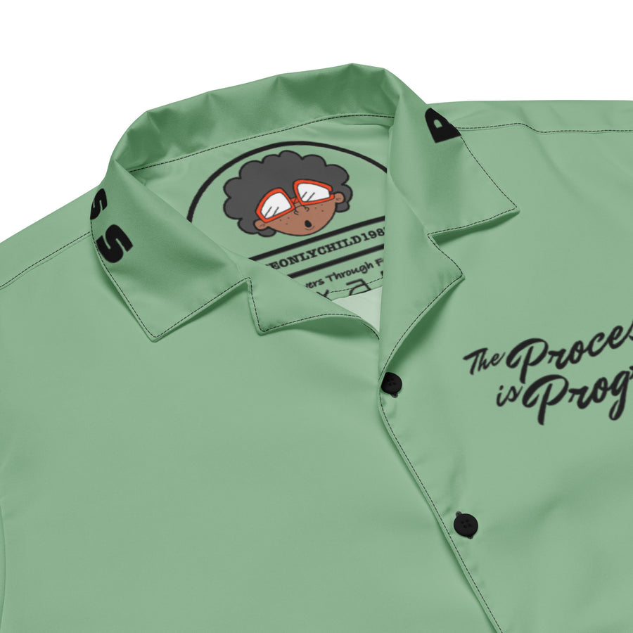 The Only Child 1983 PROCESS/PROGRESS Unisex button shirt