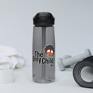 The Only Child 1983 Full Word Logo Sports water bottle