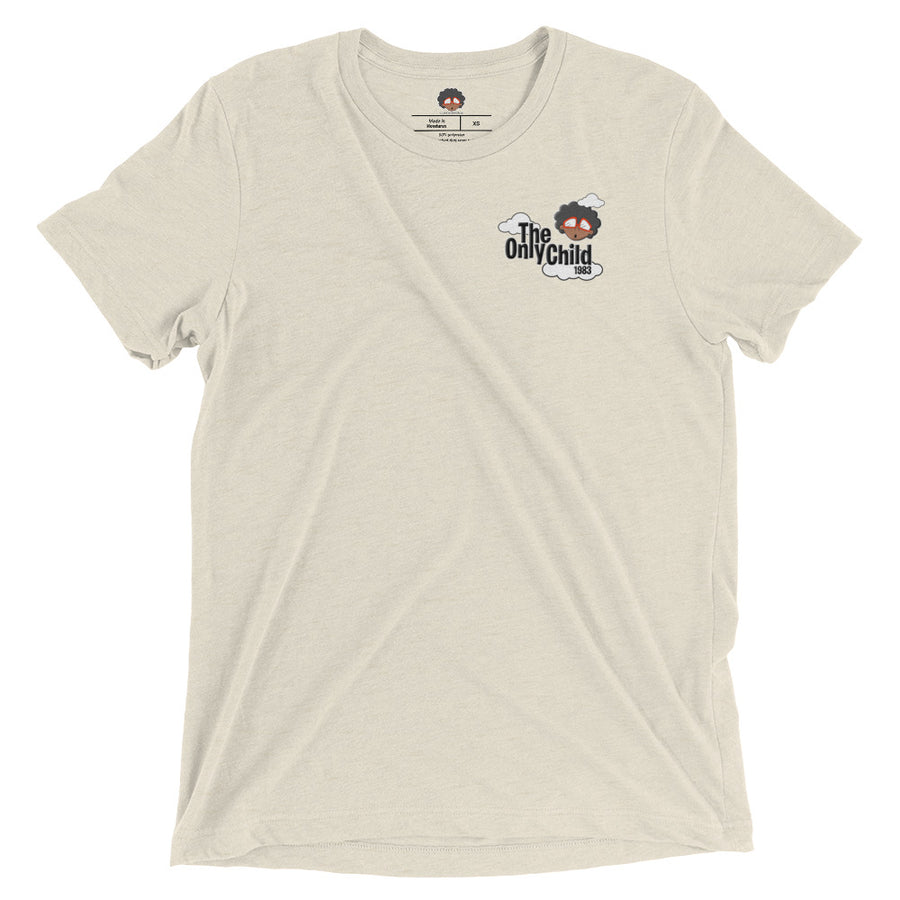 The Only Child 1983 PROGRESS Short sleeve t-shirt w/ black letters