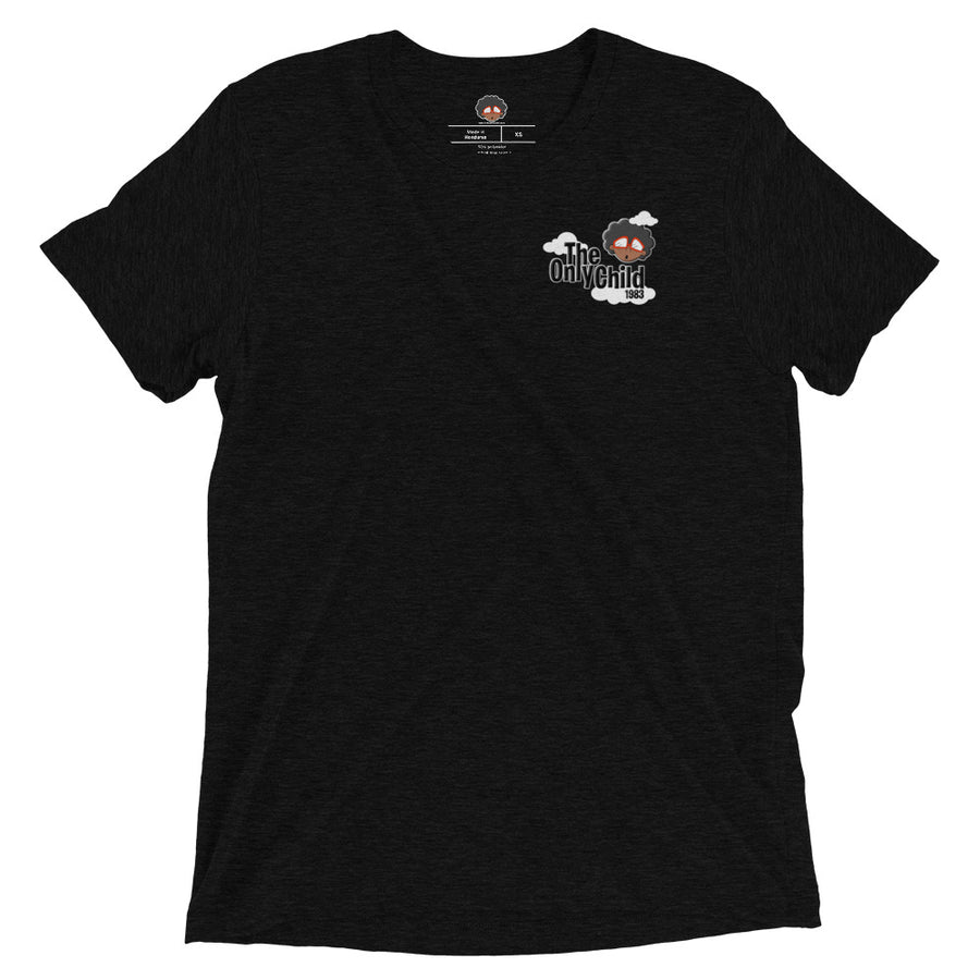 The Only Child 1983 PROGRESS Short sleeve t-shirt w/ white letters