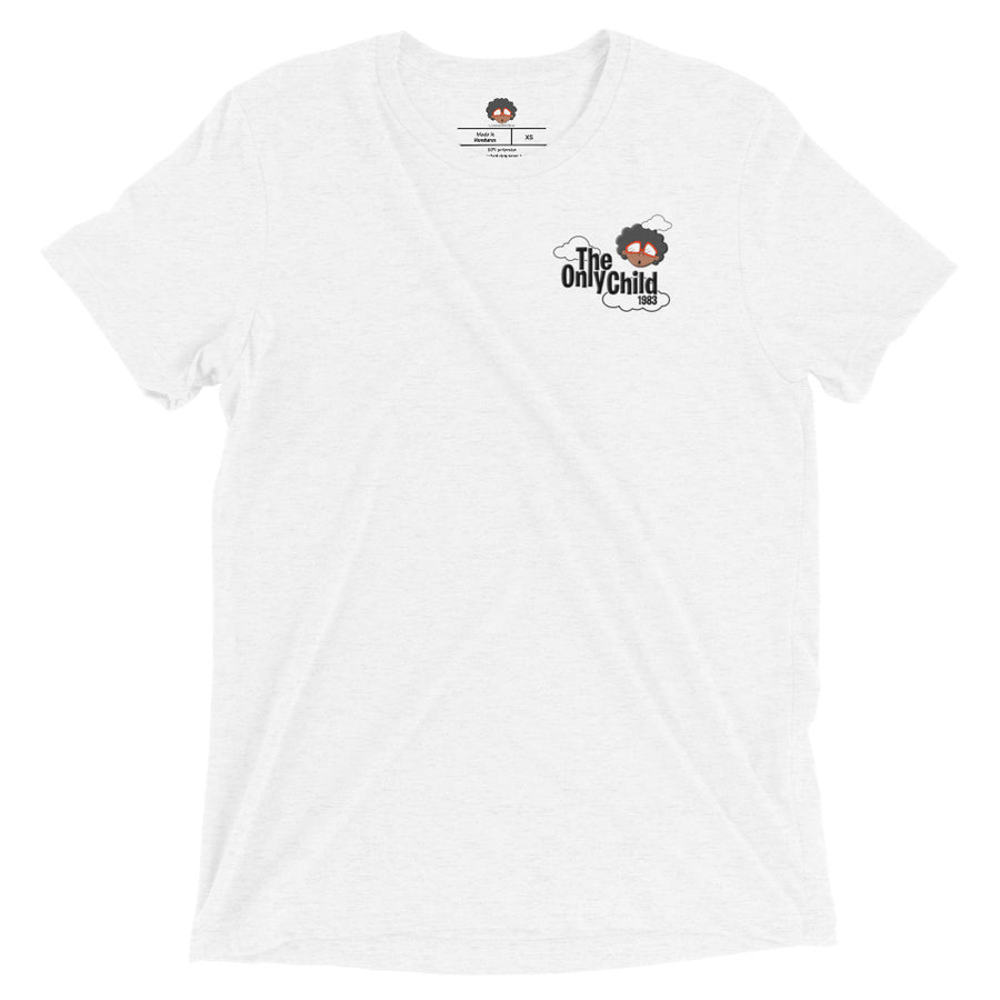 The Only Child 1983 PROGRESS Short sleeve t-shirt w/ black letters
