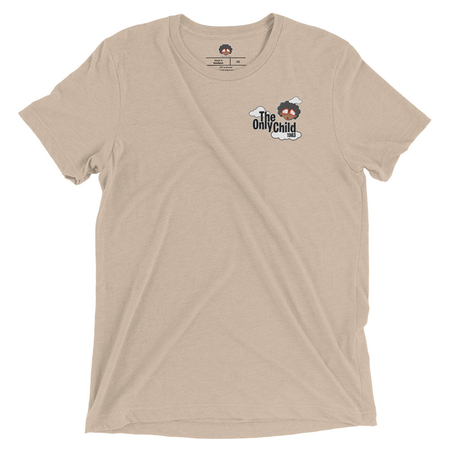 The Only Child 1983 PROGRESS Short sleeve t-shirt w/ white letters