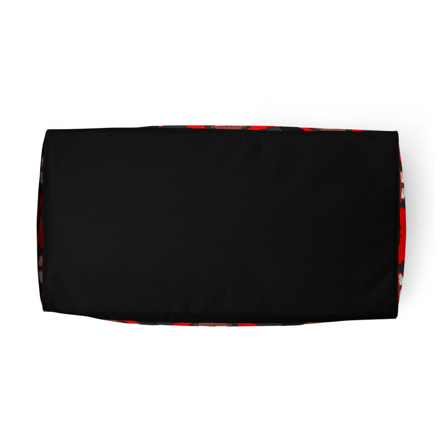 The Only Child 1983 Monogram Bighead Logo Duffle bag (RED)