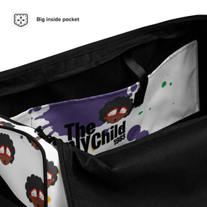 THE ONLY CHILD 1983 *LIMITED EDITION* MONOGRAM BIGHEAD LOGO DUFFLE BAG (PAINT & SIP)