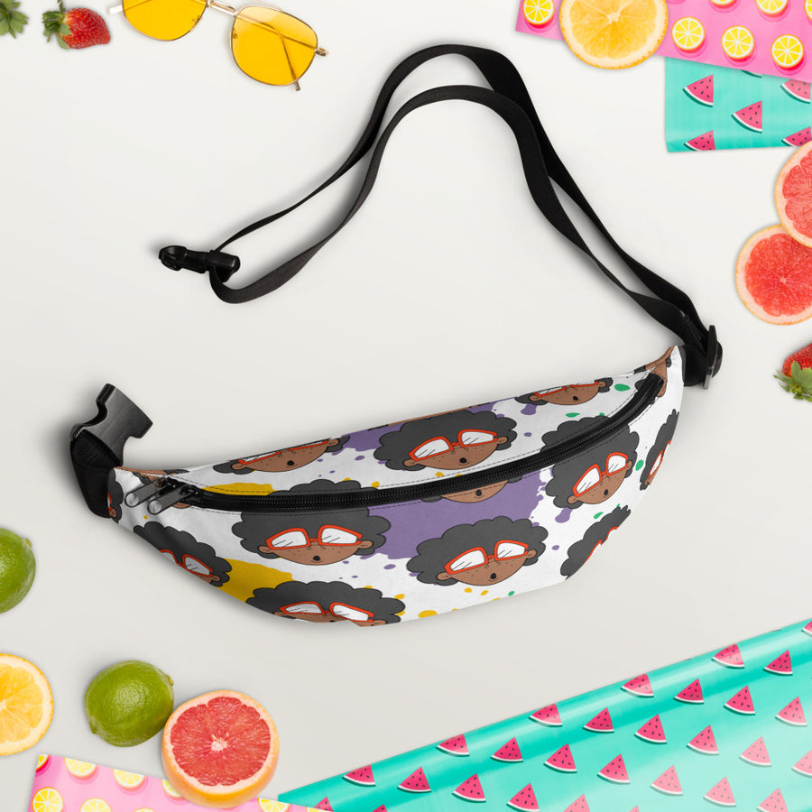 THE ONLY CHILD 1983 *LIMITED EDITION* MONOGRAM BIGHEAD LOGO FANNY PACK (PAINT & SIP)