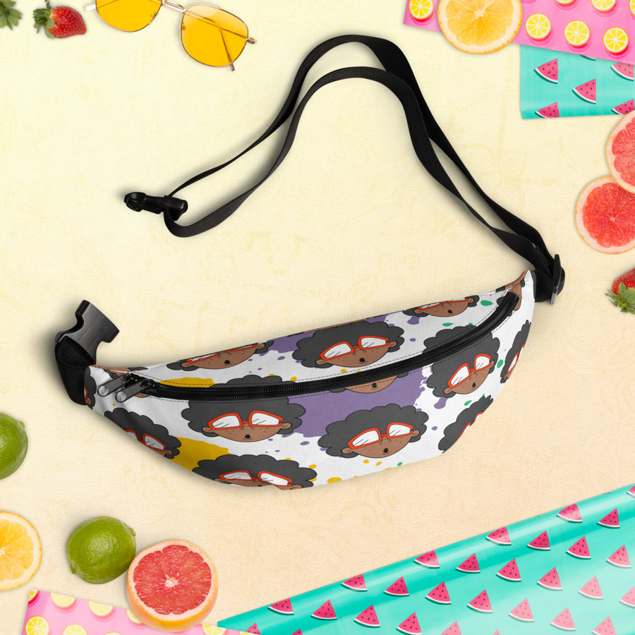 THE ONLY CHILD 1983 *LIMITED EDITION* MONOGRAM BIGHEAD LOGO FANNY PACK (PAINT & SIP)