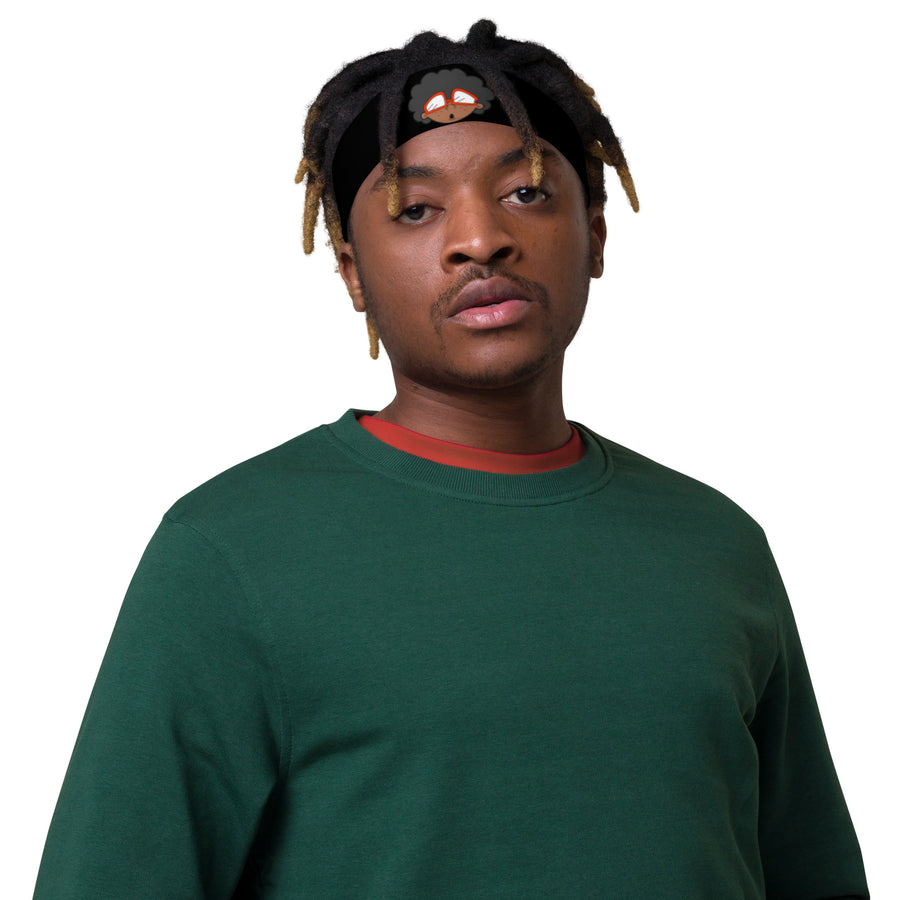 The Only Child 1983 Bighead Logo Headband (black)