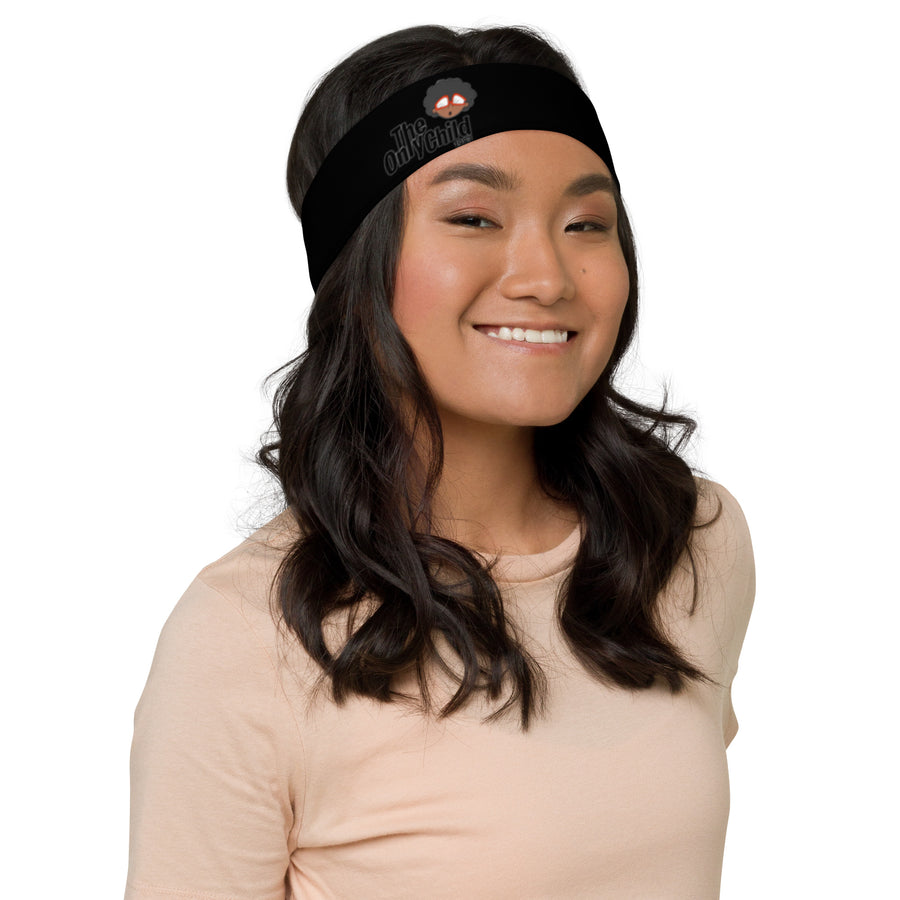 The Only Child 1983 Full Word Logo Headband
