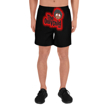 The Only Child 1983 BIG Energy Burst Logo Men's Athletic Long Shorts