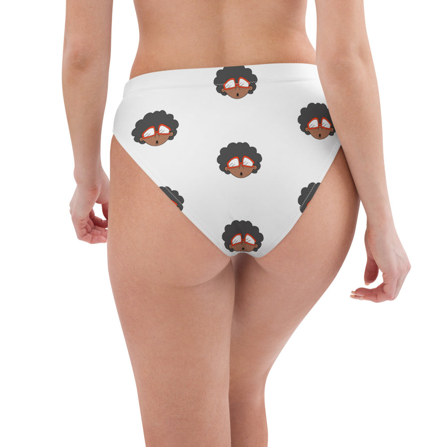 The Only Child 1983 Monogram Bighead logo Recycled high-waisted bikini Bottom (BOTTOM ONLY)