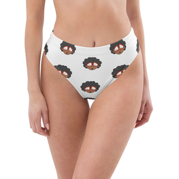 The Only Child 1983 Monogram Bighead logo Recycled high-waisted bikini Bottom (BOTTOM ONLY)