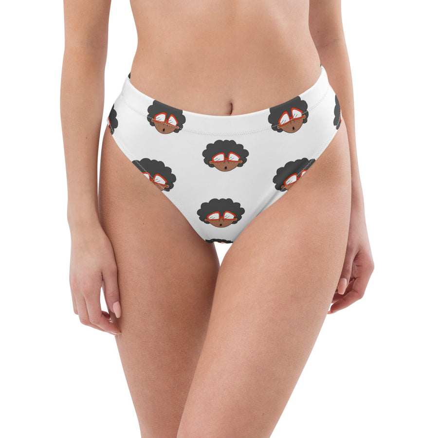 The Only Child 1983 Monogram Bighead logo Recycled high-waisted bikini Bottom (BOTTOM ONLY)