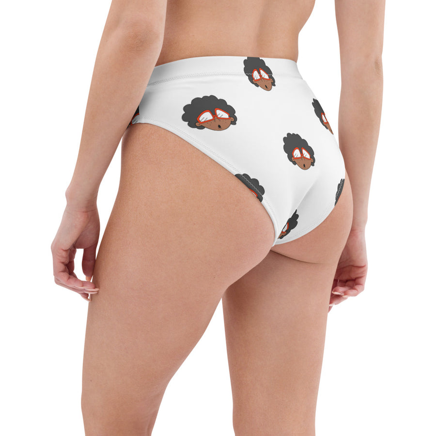 The Only Child 1983 Monogram Bighead logo Recycled high-waisted bikini Bottom (BOTTOM ONLY)