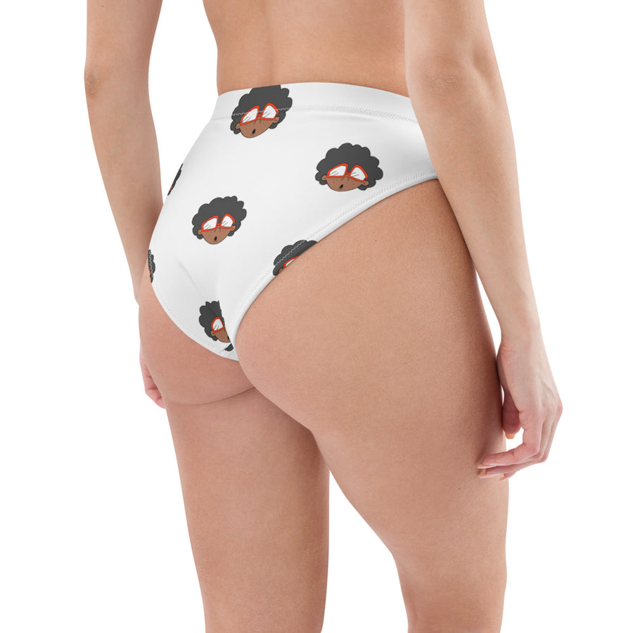 The Only Child 1983 Monogram Bighead logo Recycled high-waisted bikini Bottom (BOTTOM ONLY)