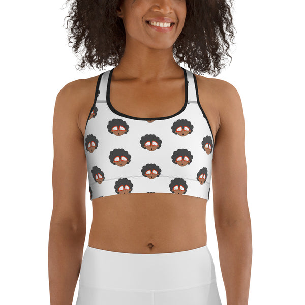 The Only Child 1983 Monogram Bighead Logo Sports bra