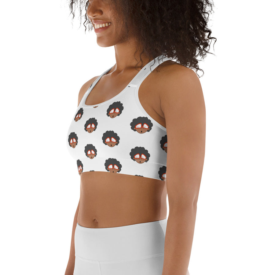 The Only Child 1983 Monogram Bighead Logo Sports bra