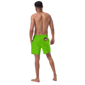 The Only Child 1983 Full Word Logo Men's swim trunks (green)