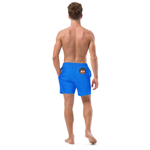 The Only Child 1983 Full Word Logo Men's swim trunks (blue)