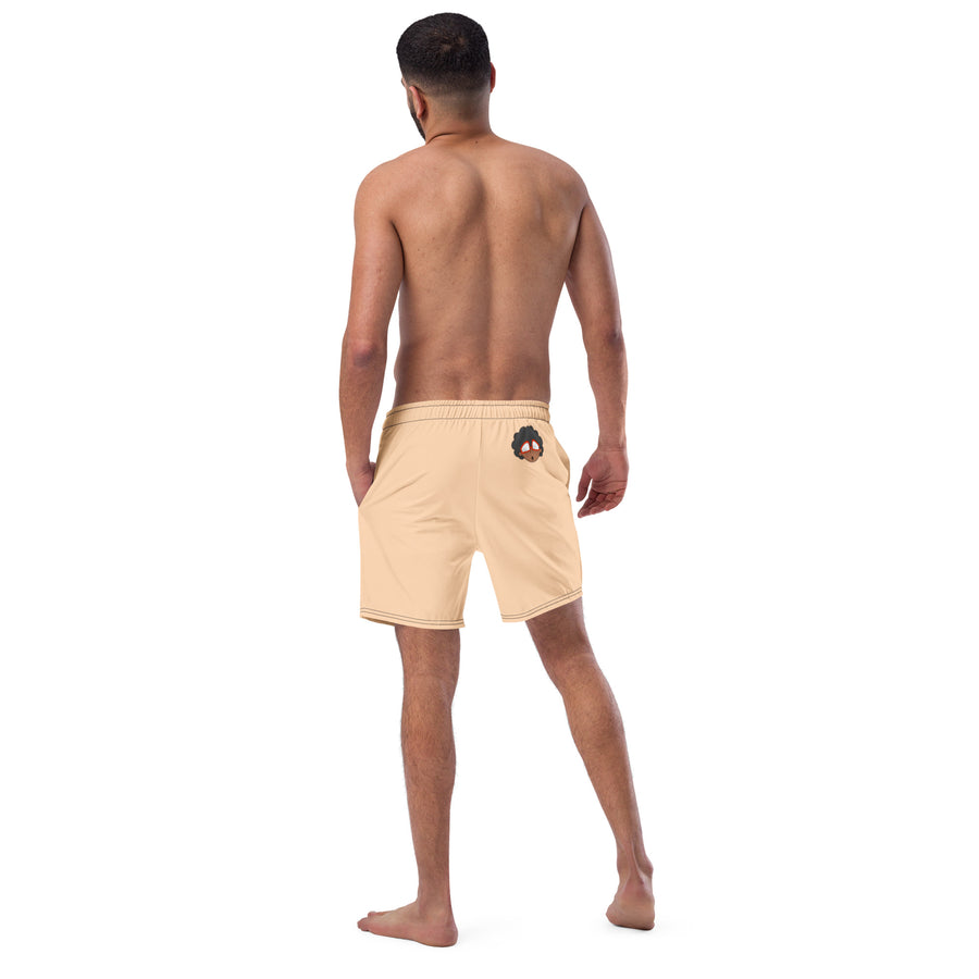 The Only Child 1983 Black Love Matters Men's swim trunks (Nude)