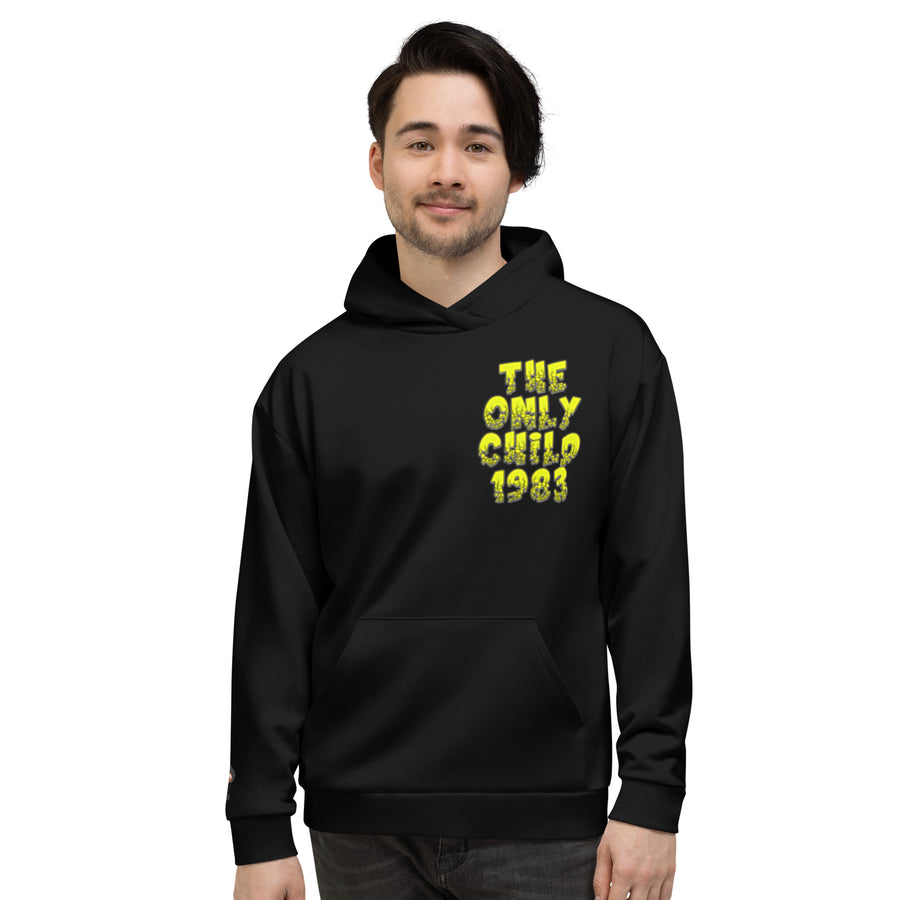 The Only Child 1983 Big Chipped Unisex Hoodie