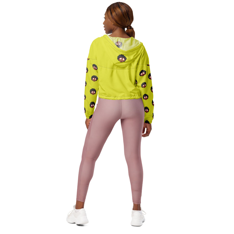The Only Child 1983 Monogram Sleeve Women’s cropped windbreaker